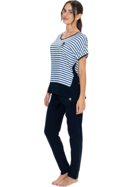 Kadın Lacivert Pijama Takım 20033 fiyatları