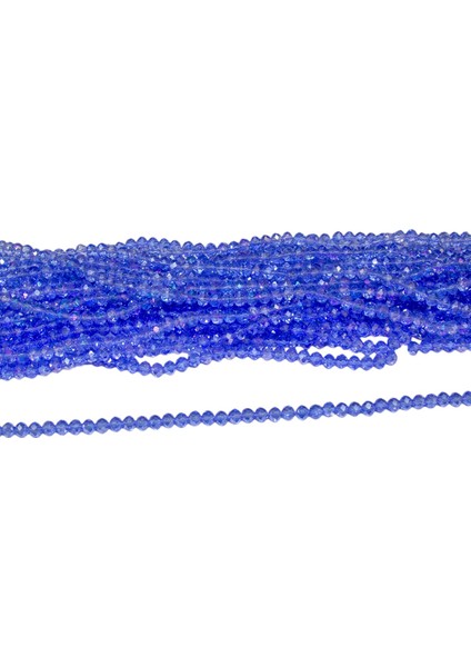 6 mm Ispirto Kristal Cam Boncuk 1 Dizi - (80-85 Adet)