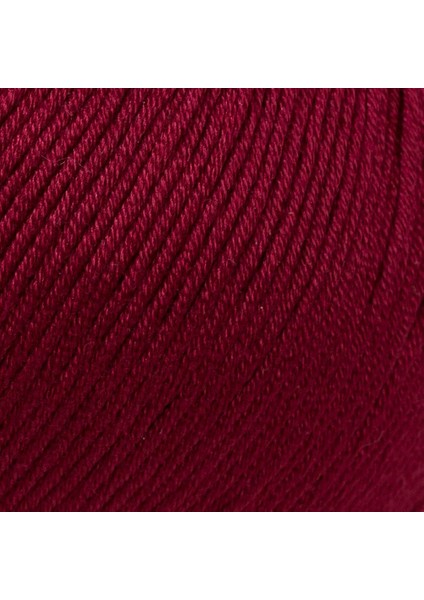 Mercerized Cotton Bordo El Örgü İpi - 23 - 33596 fiyatları
