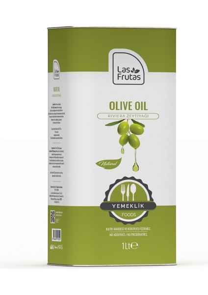 Riviera Zeytinyağı 1 Litre – Yemeklik Doğal Yağ