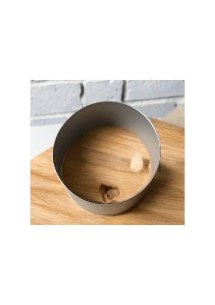 Pasta Kek Kalıbı Genişlik 20CM Derinlik 10CM Galvaniz Uzun Ömürlüdür