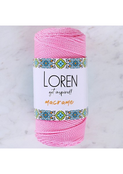 Macrame Pembe El Örgü İpi - Rm 074 - 34332
