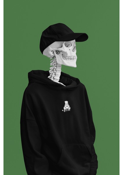 Endişeli Aşçı 3iplik Şardonlu Premium Hoodie