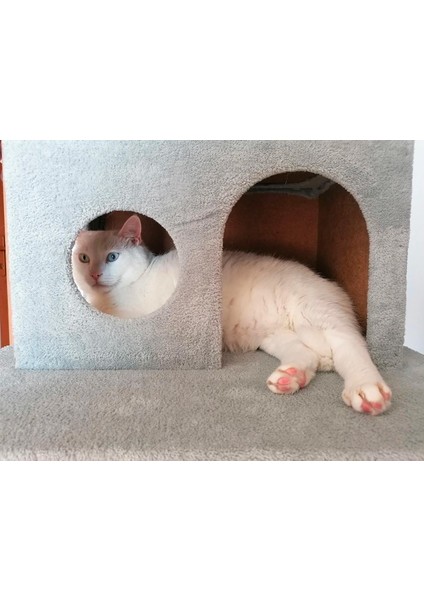Zooplus Tower Xxl Kedi Tırmalama ve Oyun Evi fırsatları