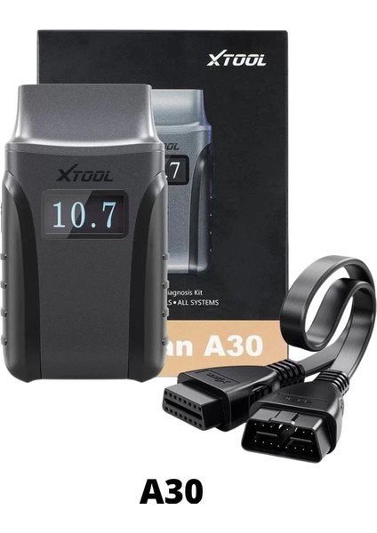 Xtool A30 Türkçe Oto Arıza Tespit Cihazı 10.1 Inch Maxron Mxpro Tablet - 8 Çekirdekli Işlemci 6 GB Ram ve 64 GB Kapasite