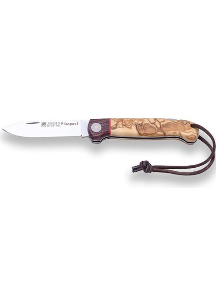 Joker N0129 Hunting Folding Knife Canguro (Olive & Rosewood Bolster) Zeytin Saplı Çakı