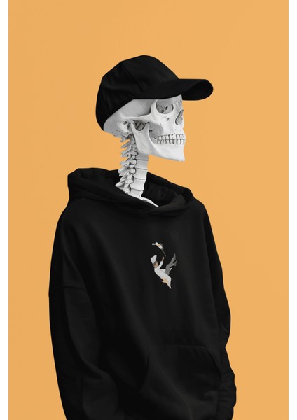 The Falling Cook 3iplik Şardonlu Premium Unisex Hoodie