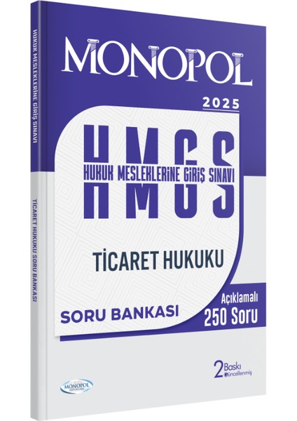 Hmgs Ticaret Hukuku Soru Bankası 2. Baskı