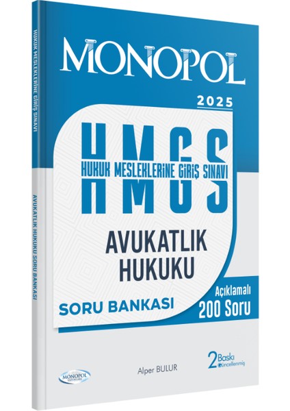 HMGS Avukatlık Hukuku Soru Bankası 2. Baskı fiyatları