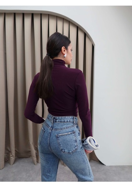 Omuz ve Bel Pile Detaylı Bluz fırsatları