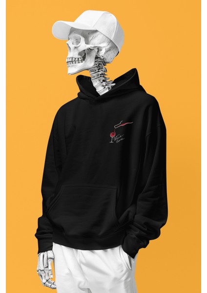 Noblesse Wine 3iplik Şardonlu Premium Hoodie