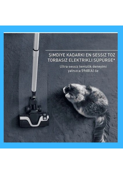 En Yüksek Verimlilik ve Sessiz Temizlik 550 W Toz Torbasız Süpürge indirimleri