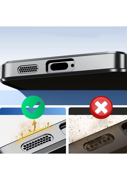 Galaxy S25 Kılıf Kamera Lens ve Hoparlör Toz Korumalı Magsafe Şarj Özellikli Esnek Silikon