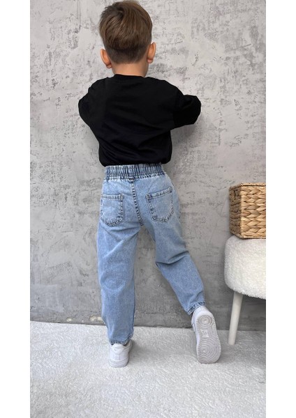 Ayarlanabilir Bel Lastikli Jean Denim Pantolon – 3-10 Yaş Arası Çocuklar Için, Şıklık ve Rahatlık modelleri
