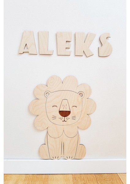 Ahşap Kişiye Özel Isim Harf, Duvar Dekorasyonu, Bebek Odası Duvar Sanatı, Çocuk Odası Dekoru fiyatları