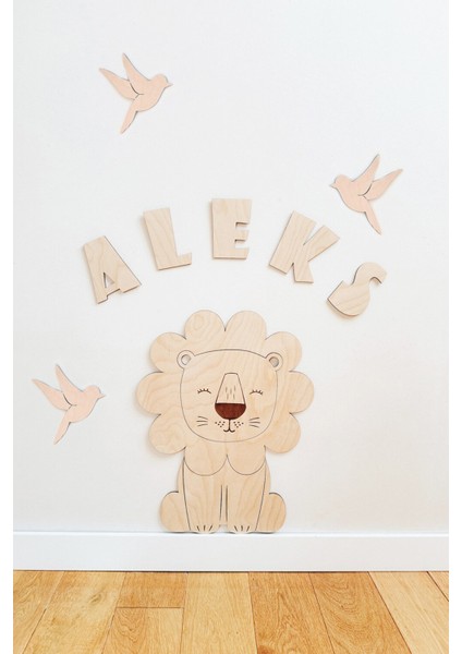 Ahşap Kişiye Özel Isim Harf, Duvar Dekorasyonu, Bebek Odası Duvar Sanatı, Çocuk Odası Dekoru modelleri
