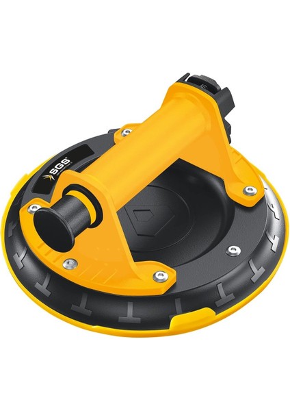 SGS957 - 130 kg Hava Pompalı Vakum Sistemli Vantuz Çap 20CM - Cam - Granit - Seramik - Laminat ve Ahşap Taşıma