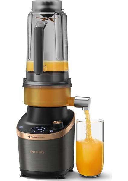 Phılıps Flip & Juice Blender, Meynane Sıkacağı Modüllü, Problend Ultra Teknolojisi, Nutriu Uygulaması, Hızlı Seçim Programları fırsatları