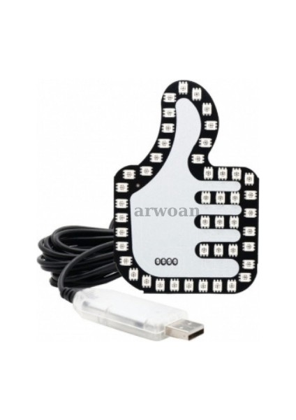 Araba Interaktif Parmak Işığı Çok Fonksiyonlu Uyarı Anti-Arka Çarpışma Işığı modelleri