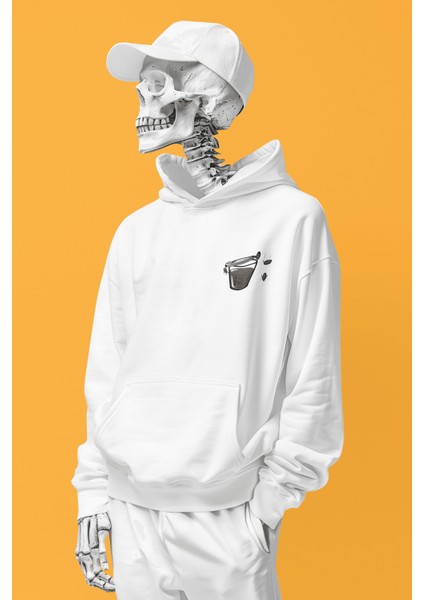 Minik Kahvecikler 3iplik Şardonlu Premium Unisex Hoodie