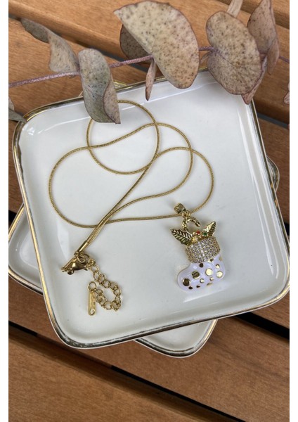 Çelik Yılbaşı Koleksiyonu Kolye 46 cm