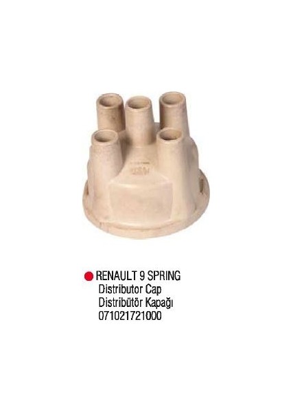MK71021721 - Distribütör Kapağı R9 Sprıng