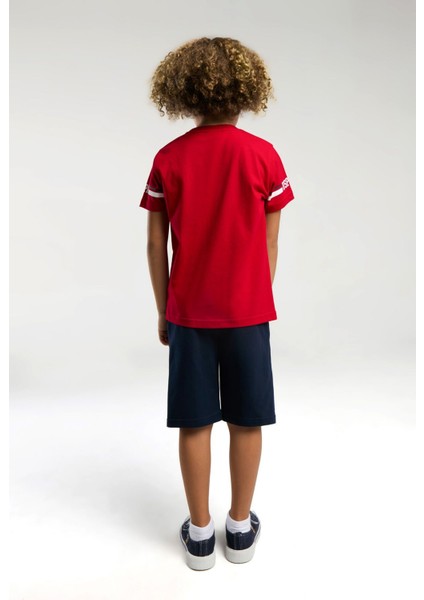 Erkek Çocuk Kırmızı Bermuda Takım fiyatları