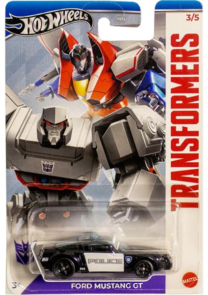 Hot Wheels Transformens Ford Mustang Gt HRV60