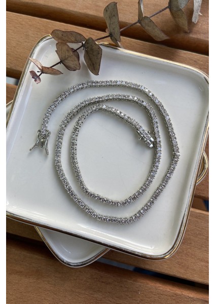 Döküm Su Yolu Kolye 1mm 40CM Şık