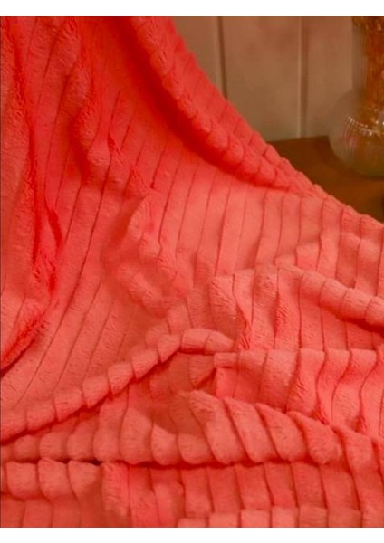 Pudra Pembe Renk Peluş Kumaş indirimleri