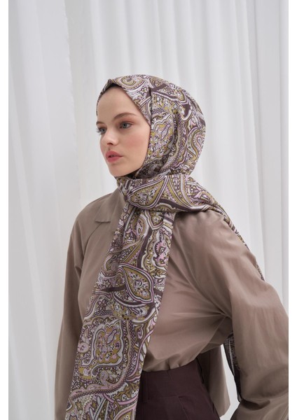 Nilla Pamuklu Şal Ephesus Kahverengi fiyatları