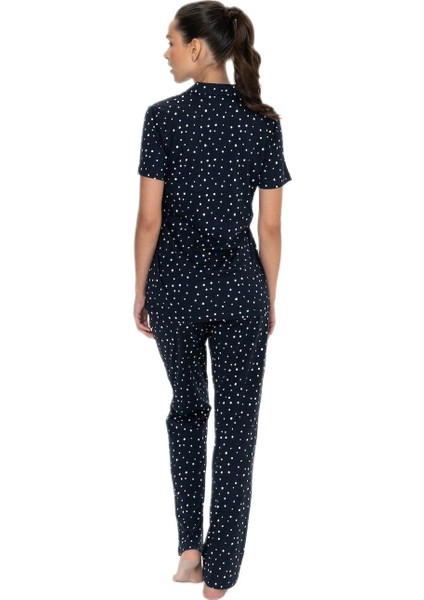 Kadın Lacivert Pijama Takım 20051 fırsatları