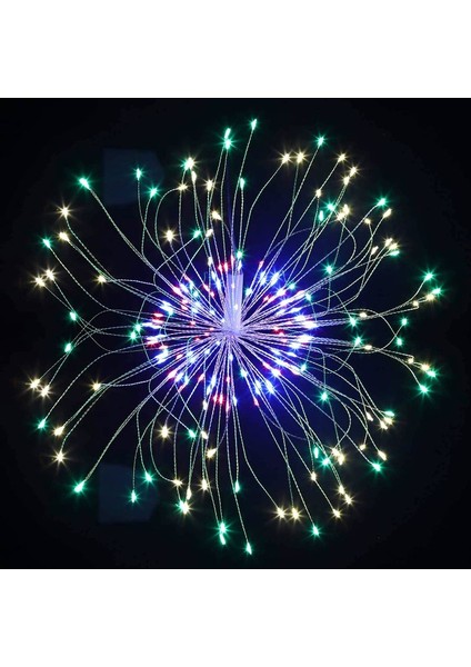 Dekor Düğün Işıkları LED Işık Fire Work Warm Light LED Renkli LED Işık Kumandalı LED Işık