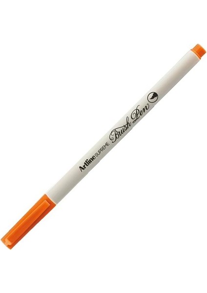 Supreme Brush Pen Turuncu 12'li Pk