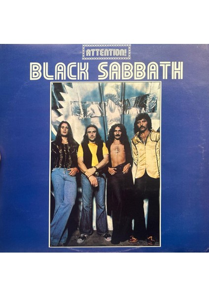 Black Sabbath – Attention! Volume Two Black Sabbath , War Pigs ve Diğer Efsaneler 1975 Baskı Lp