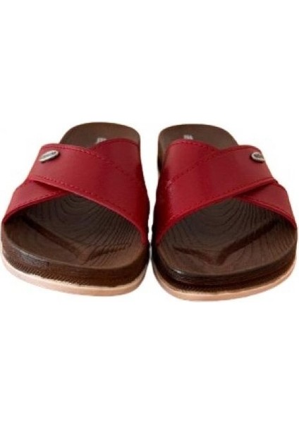 0309 Z 0001 Kadın Comfort Terlik Kırmızı