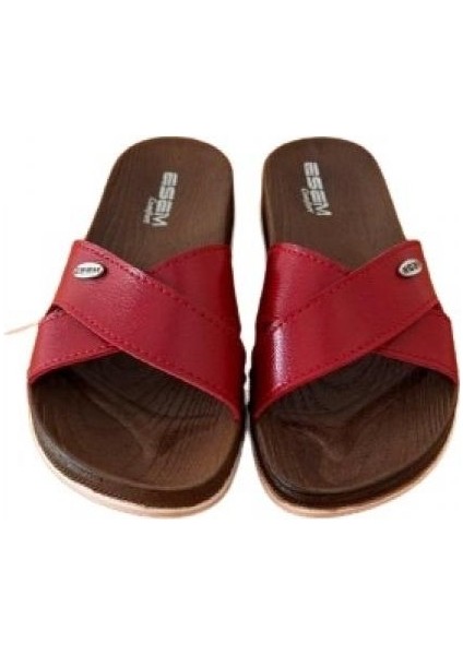 0309 Z 0001 Kadın Comfort Terlik Kırmızı indirimleri