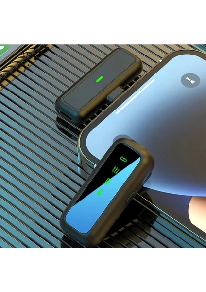 Sx5 Iphone ve Type-C Uyumlu Tekli Kablosuz Yaka Mikrofonu Göstergeli LED Şarj Kutulu Gürültü Azaltma fiyatları