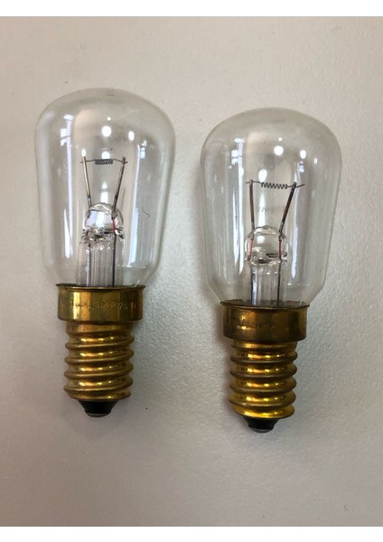 2 Adet 24V 25W E14 Garaj Kapısı Ampülü
