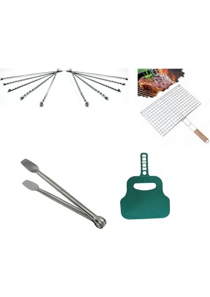 Mangal Seti (Maşa - Şiş - Izgara - Yelpaze) Kampanya