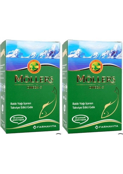 Omega 3 60 Kapsül - 2 Adet