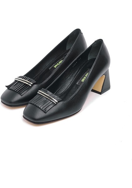 Hakiki Deri Tokalı Kadın Topuklu Ayakkabı fiyatları