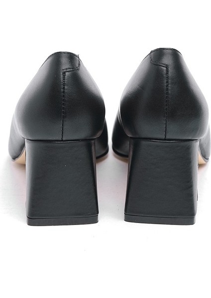 Hakiki Deri Tokalı Kadın Topuklu Ayakkabı fırsatları