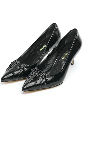Hakiki Deri Kalın Topuk Kadın Stiletto fiyatları