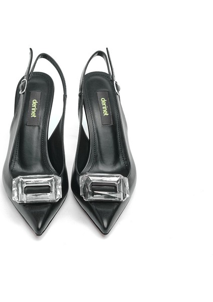 Taş Aksesuarlı Kadın Topuklu Ayakkabı modelleri