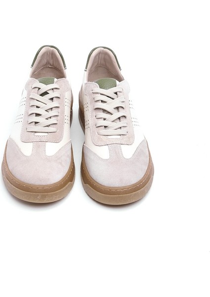 Hakiki Deri Bağcıklı Kadın Sneaker modelleri