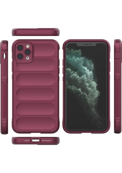Apple iPhone 11 Pro Uyumlu Optimum Kamera Lens Çerçeveli Silikon Kılıf fiyatları