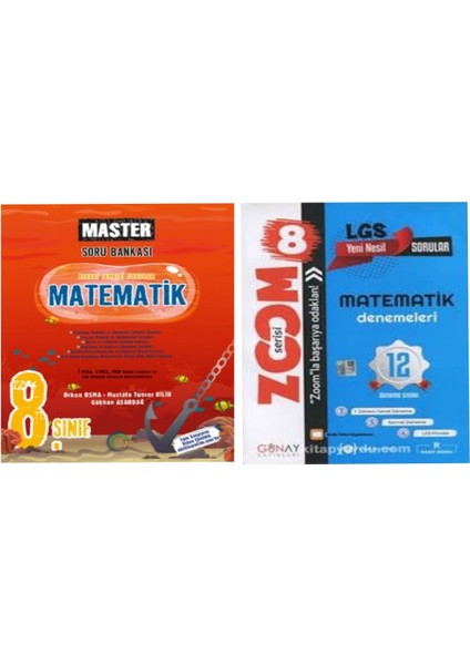 (Sınıf: 8) Master Matematik Soru Bankası Ve 12'Li Branş Denemesi