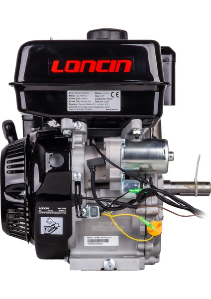 G270FD-O Eur5 Marşlı Benzinli Motor 9 Hp
