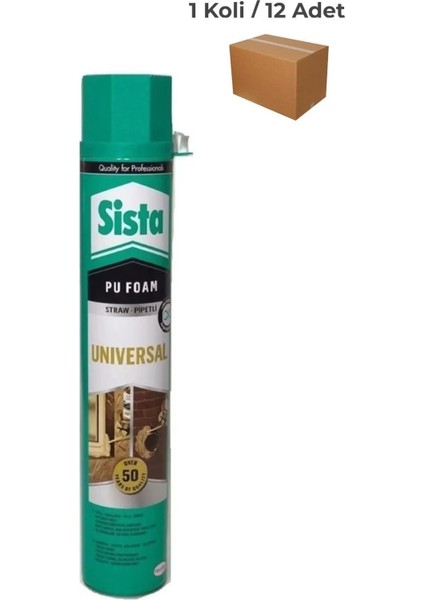 Universal Poliüretan KÖPÜK(12 Adet)